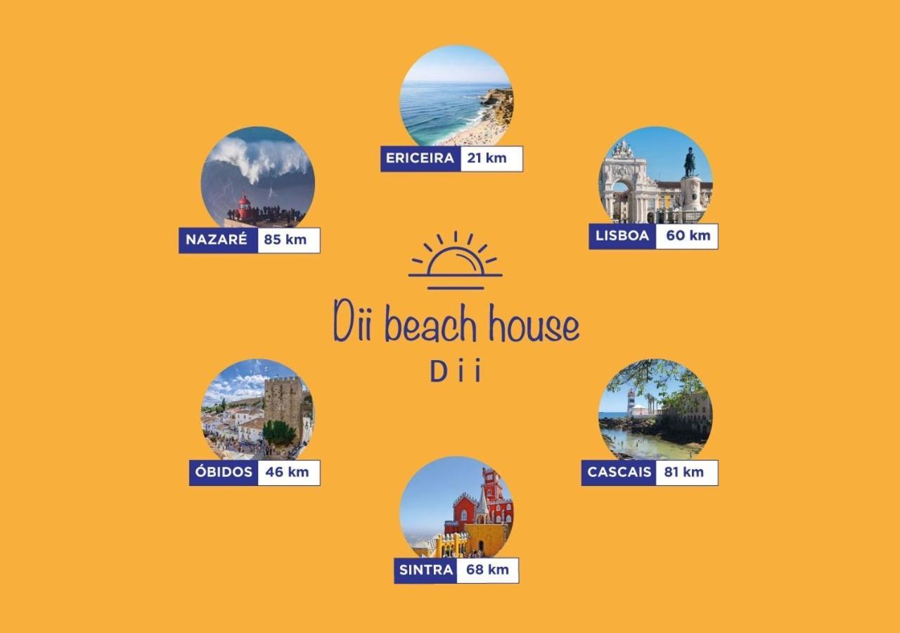 Dii Beach House - Moradia Bi-Familiar Com Piscina Aquecida Torres Vedras Buitenkant foto